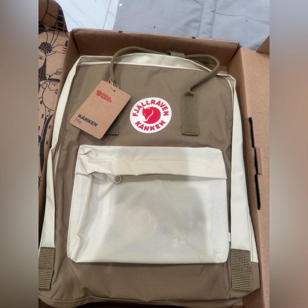 Fjallraven Kånken Brown and Cream Laptop Bag